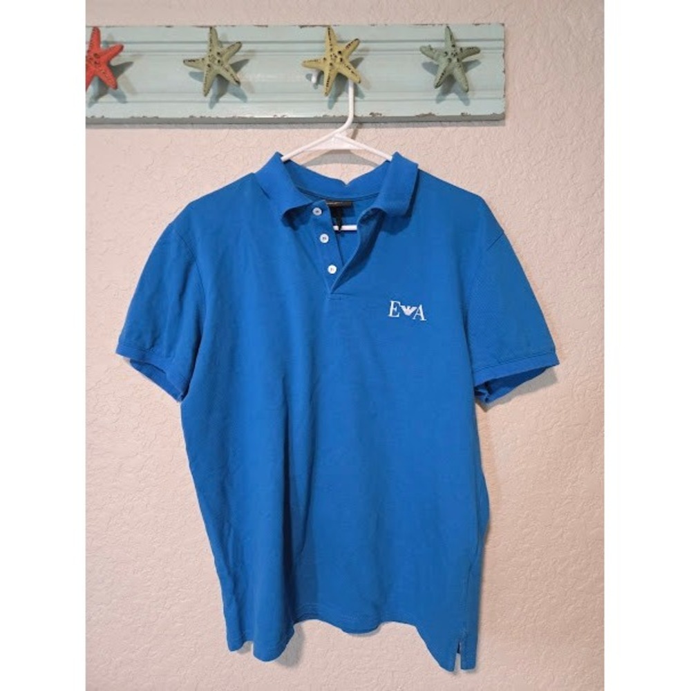 Emporio Armani Blue Polo